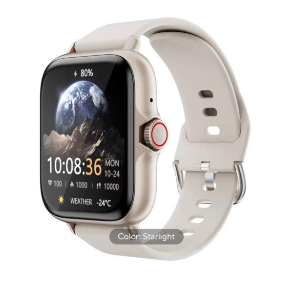 1.83'' Waterproof Smart Watch with Message Answer Call Sleep Monitoring Sports - For iPhone Android - Image 4